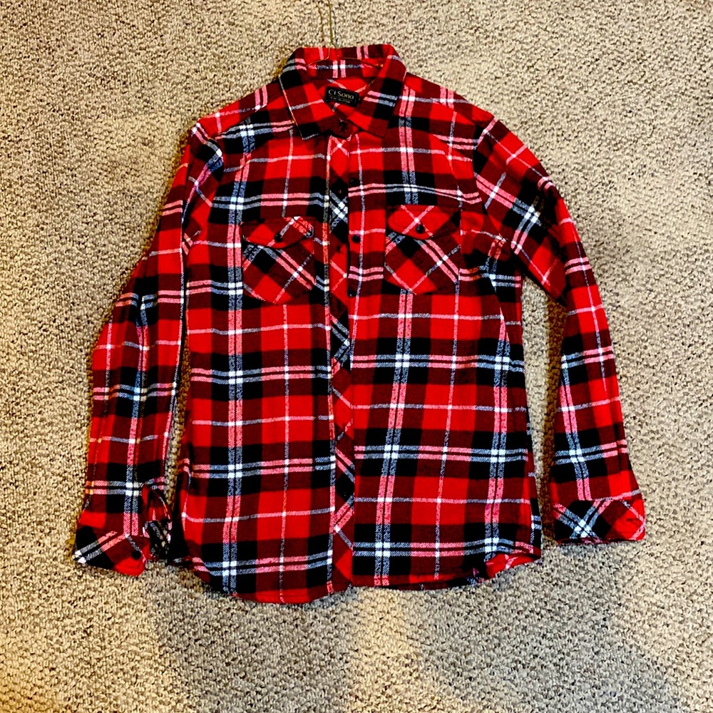 Mens Flannel. Size Medium